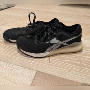 Reebok CrossFit Black Sneakers with White Logo